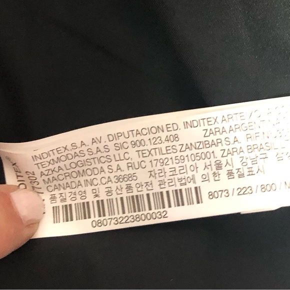 NWT. ZARA OUTERWEAR BLACK WOMENS WINTER PUFFER COAT SIZE M !! - Picture 13 of 14